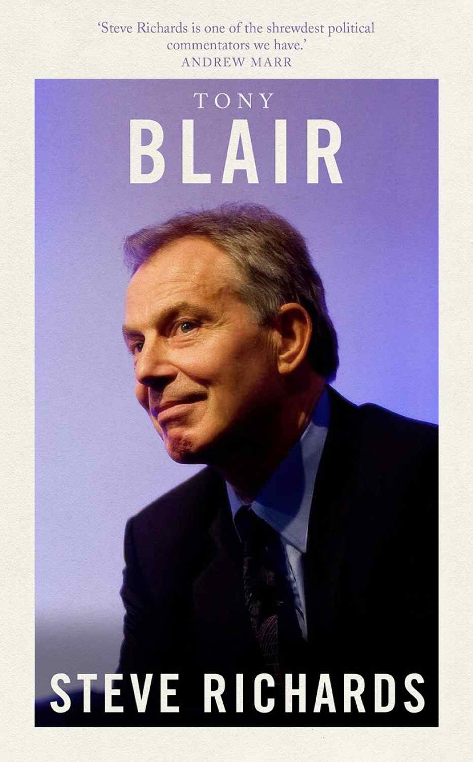 Tony Blair book cover